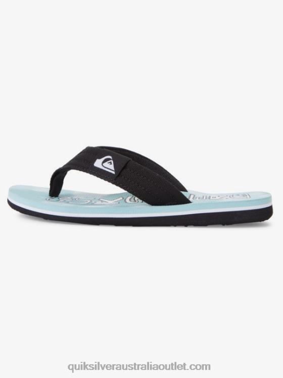 Quiksilver Boys 8-16 Molokai Layback Youth Basic Sandal H2N4B2253 blue 1