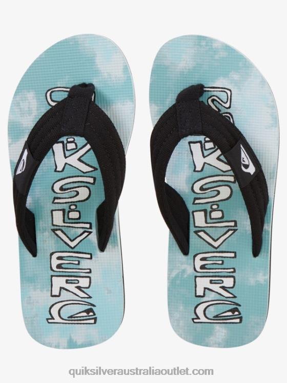 Quiksilver Boys 8-16 Molokai Layback Youth Basic Sandal H2N4B2253 blue 1