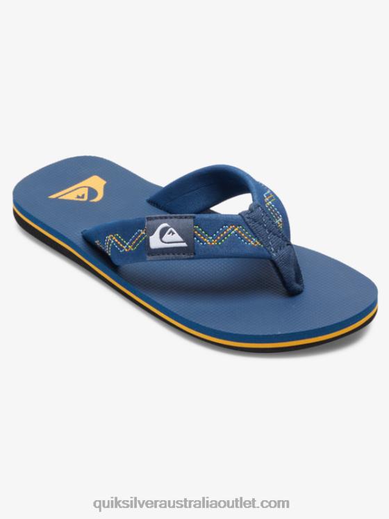 Quiksilver Boys 8-16 Molokai Stitchy Sandals H2N4B2149 blue 1