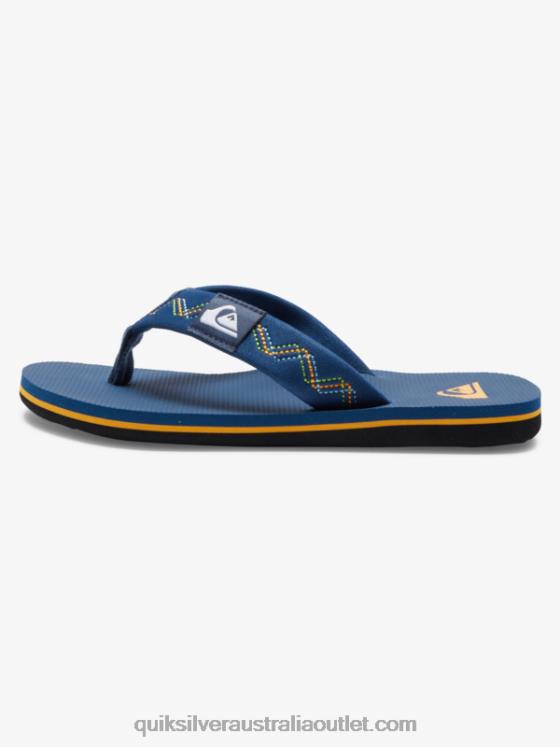 Quiksilver Boys 8-16 Molokai Stitchy Sandals H2N4B2149 blue 1