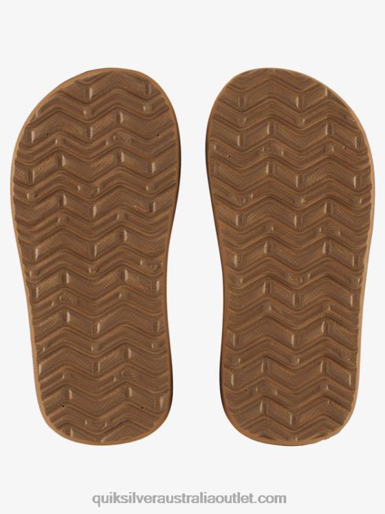 Quiksilver Boys 8-16 Monkey Wrench Core Sandals H2N4B2181 black