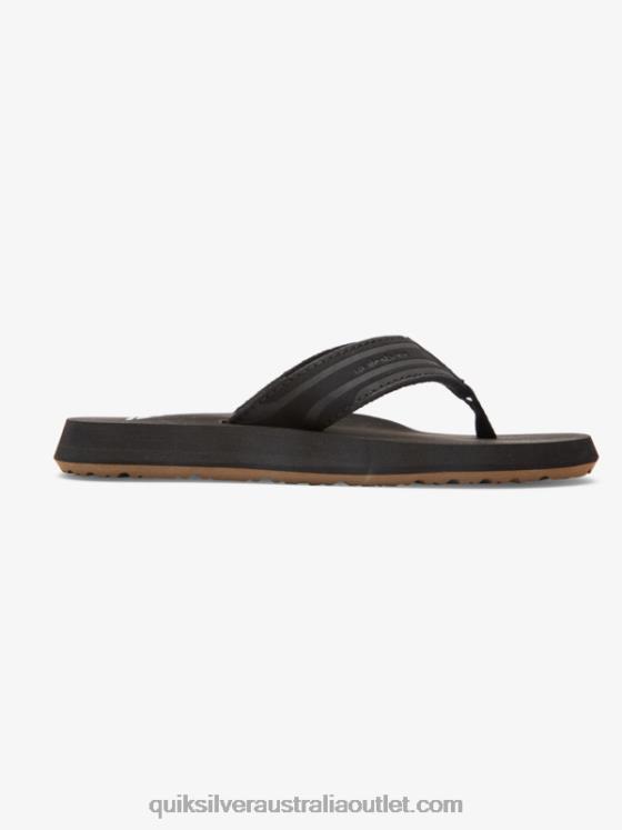 Quiksilver Boys 8-16 Monkey Wrench Sandals H2N4B2285 black/brown