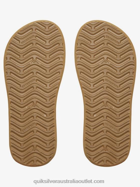 Quiksilver Boys 8-16 Monkey Wrench Sandals H2N4B2285 black/brown