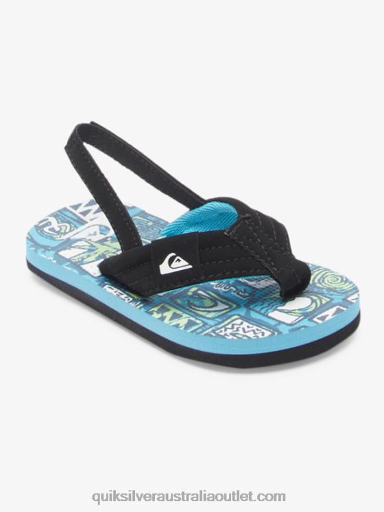 Quiksilver Boys Molokai Layback Sandals H2N4B2032 blue 4