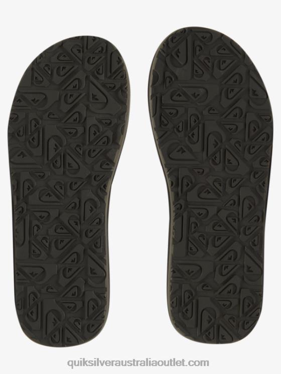 Quiksilver Men Carver Suede Core Sandals H2N4B877 brown 1