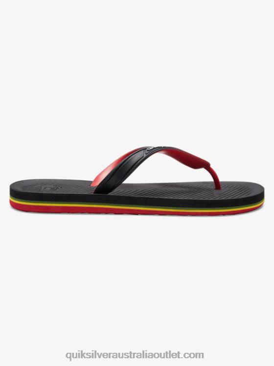 Quiksilver Men Haleiwa Core Flip-Flops H2N4B949 black