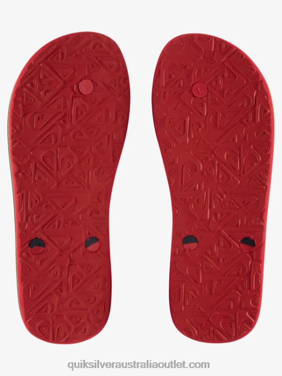 Quiksilver Men Haleiwa Core Flip-Flops H2N4B949 black