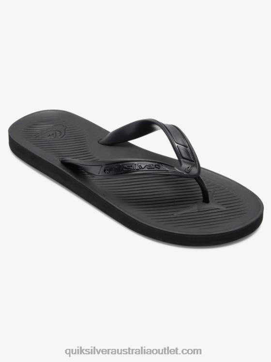 Quiksilver Men Haleiwa Core Flip-Flops H2N4B950 black