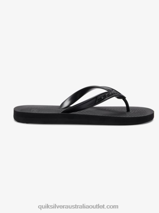 Quiksilver Men Haleiwa Core Flip-Flops H2N4B950 black