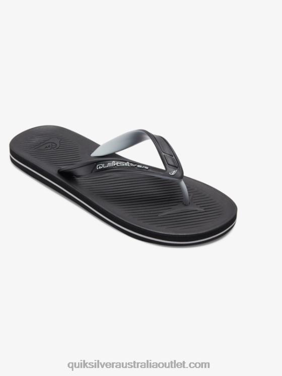 Quiksilver Men Haleiwa Core Flip-Flops H2N4B951 black