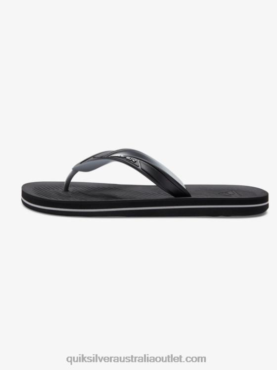 Quiksilver Men Haleiwa Core Flip-Flops H2N4B951 black