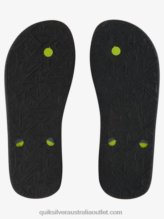 Quiksilver Men Haleiwa Core Flip-Flops H2N4B953 grey 1