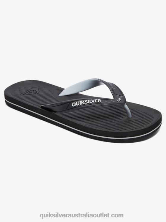 Quiksilver Men Haleiwa Flip-Flops H2N4B1648 black/grey