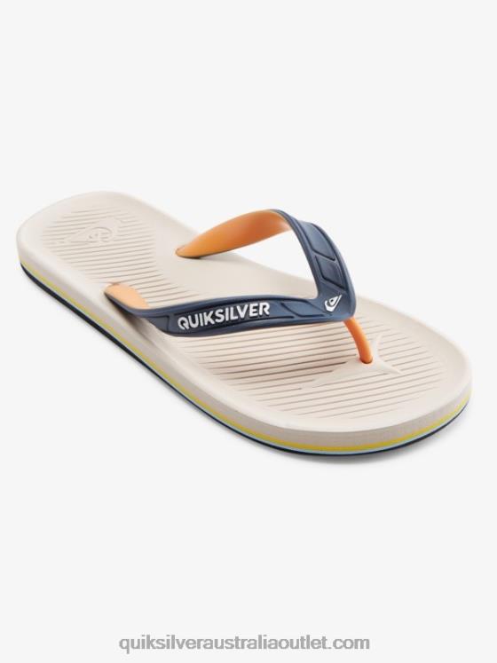 Quiksilver Men Haleiwa Flip-Flops H2N4B1651 blue 1