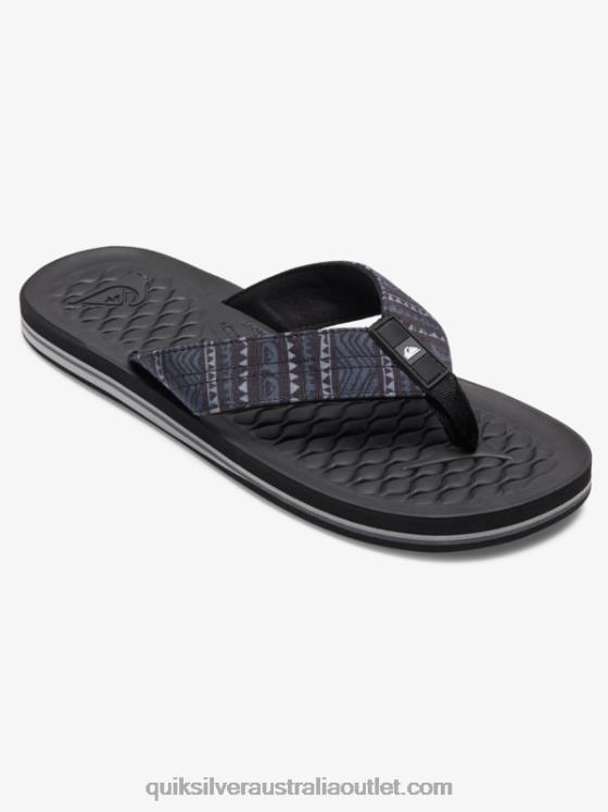 Quiksilver Men Lanai Flip-Flops H2N4B1792 black