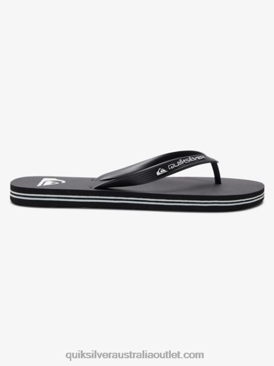 Quiksilver Men Molokai Core Flip-Flops H2N4B592 black