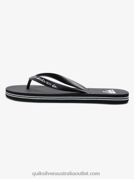 Quiksilver Men Molokai Core Flip-Flops H2N4B592 black