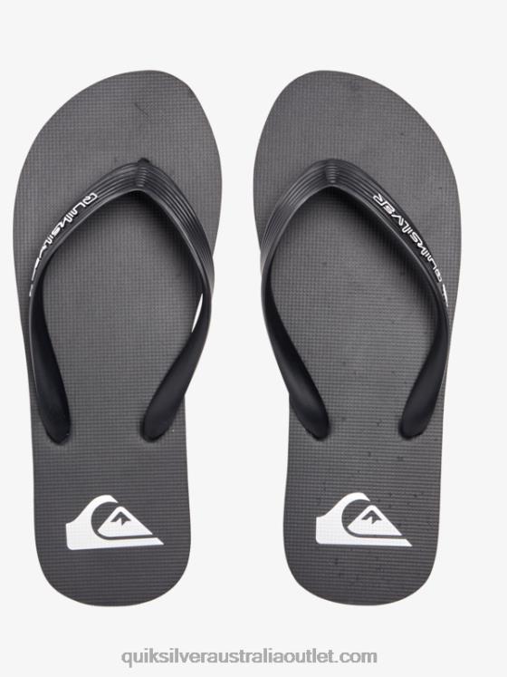 Quiksilver Men Molokai Core Flip-Flops H2N4B592 black