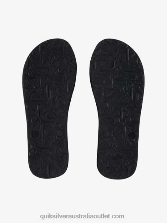 Quiksilver Men Molokai Core Flip-Flops H2N4B592 black
