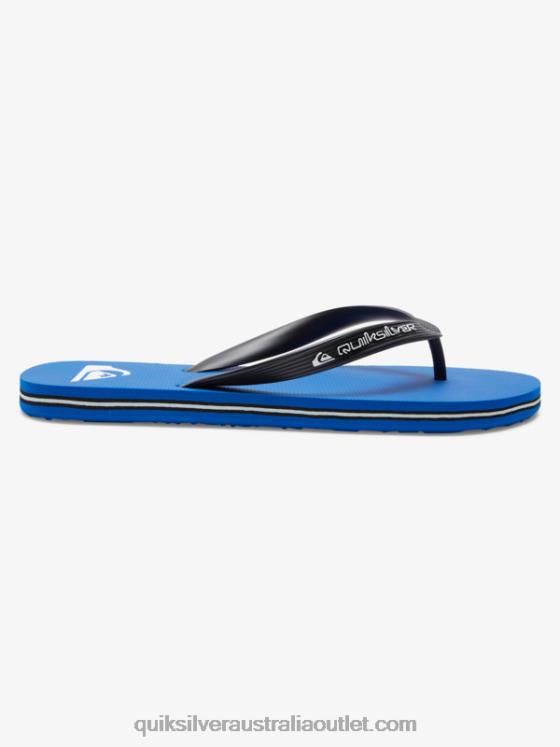 Quiksilver Men Molokai Core Flip-Flops H2N4B593 blue 1