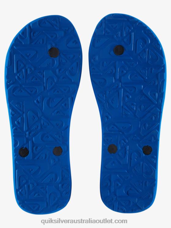 Quiksilver Men Molokai Core Flip-Flops H2N4B593 blue 1