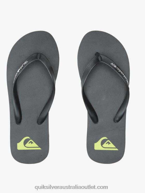 Quiksilver Men Molokai Core Flip-Flops H2N4B595 black