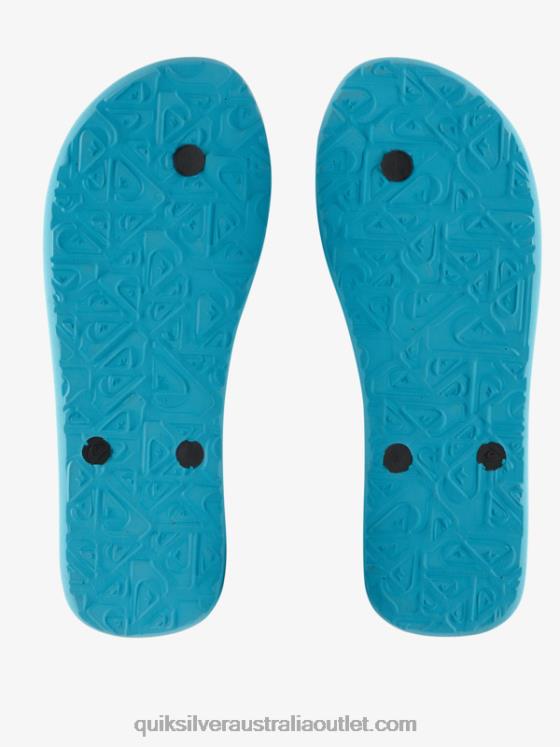 Quiksilver Men Molokai Core Flip-Flops H2N4B595 black