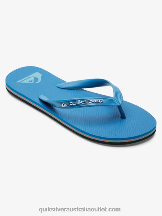 Quiksilver Men Molokai Core Flip-Flops H2N4B596 blue 2