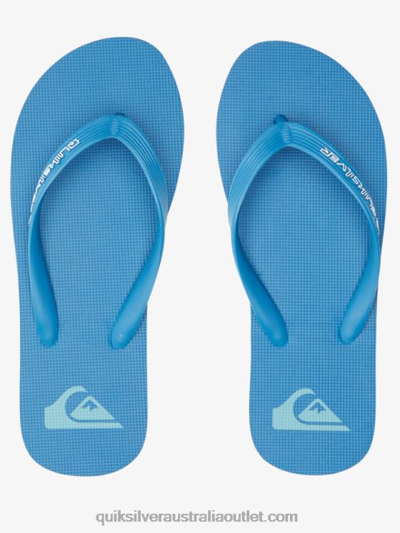 Quiksilver Men Molokai Core Flip-Flops H2N4B596 blue 2