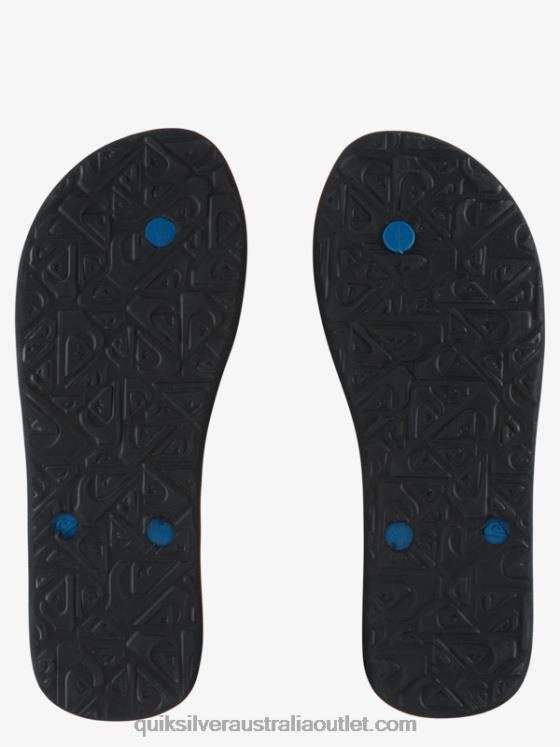 Quiksilver Men Molokai Core Flip-Flops H2N4B596 blue 2