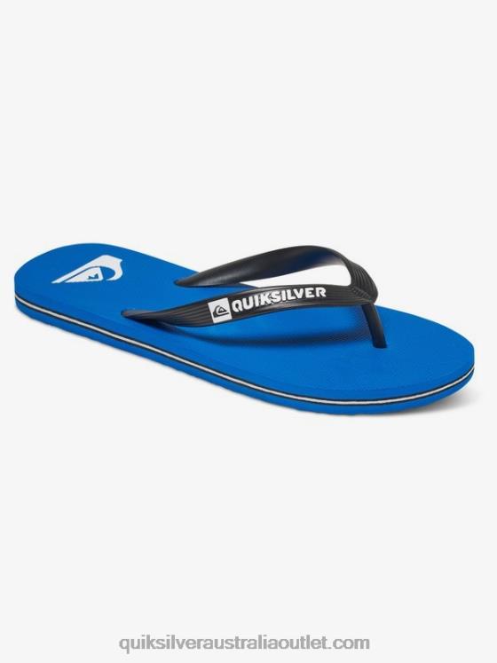 Quiksilver Men Molokai Flip-Flops H2N4B1589 black/blue