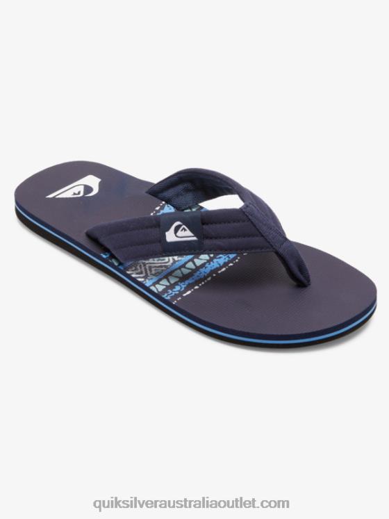 Quiksilver Men Molokai Layback Sandals H2N4B492 blue 2