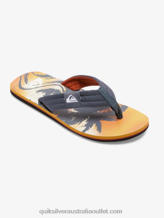 Quiksilver Men Molokai Layback Sandals H2N4B493 grey 1