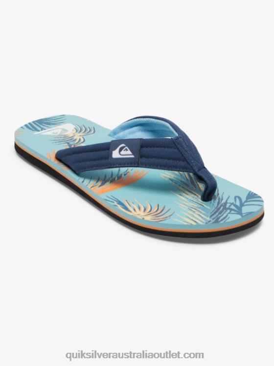 Quiksilver Men Molokai Layback Sandals H2N4B498 blue/black/yellow
