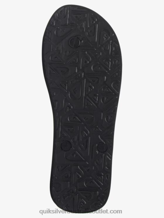 Quiksilver Men Molokai Panel Flip-Flops H2N4B569 blue/black/yellow