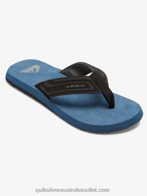 Quiksilver Men Monkey Wrench Core Slide Sandals H2N4B975 blue 1