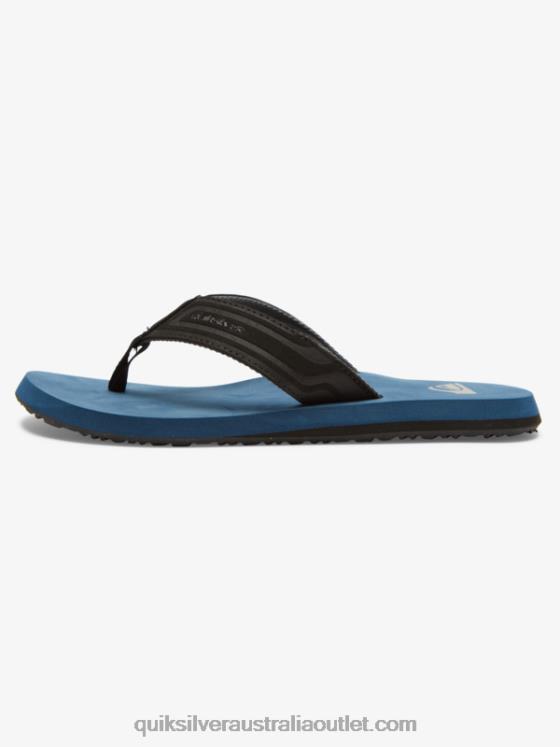 Quiksilver Men Monkey Wrench Core Slide Sandals H2N4B975 blue 1