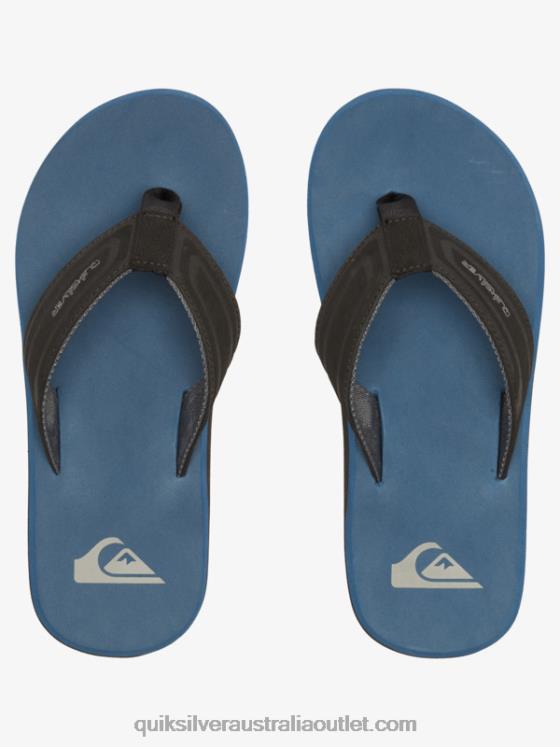 Quiksilver Men Monkey Wrench Core Slide Sandals H2N4B975 blue 1