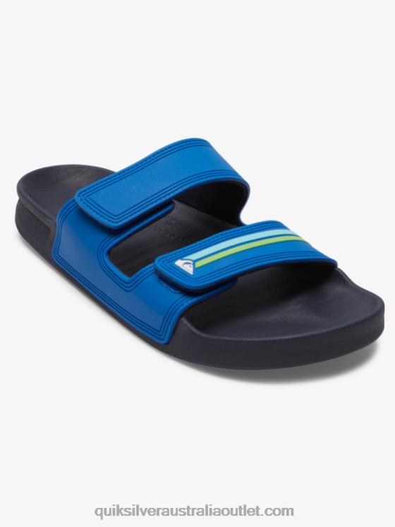 Quiksilver Men Rivi Double Adjust Sandals H2N4B1077 blue 1