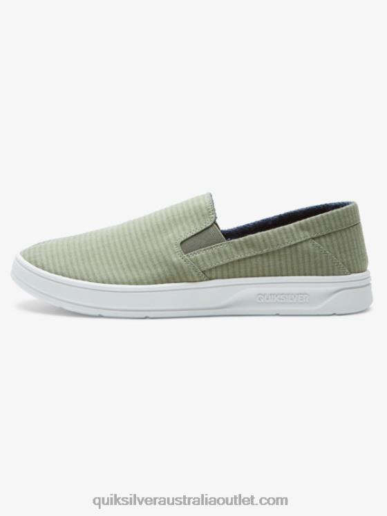 Quiksilver Men Harbor Wharf Slip-On Shoes H2N4B1289 green 1