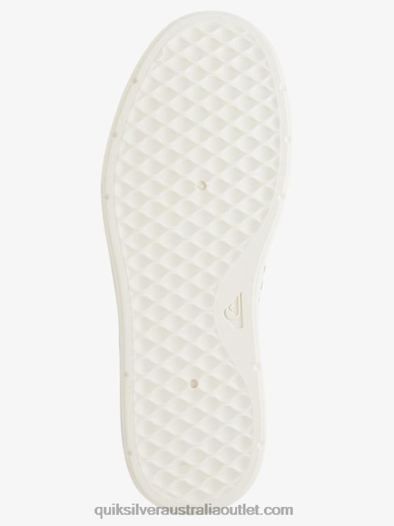 Quiksilver Men Harbor Wharf Slip-On Shoes H2N4B1291 grey/white